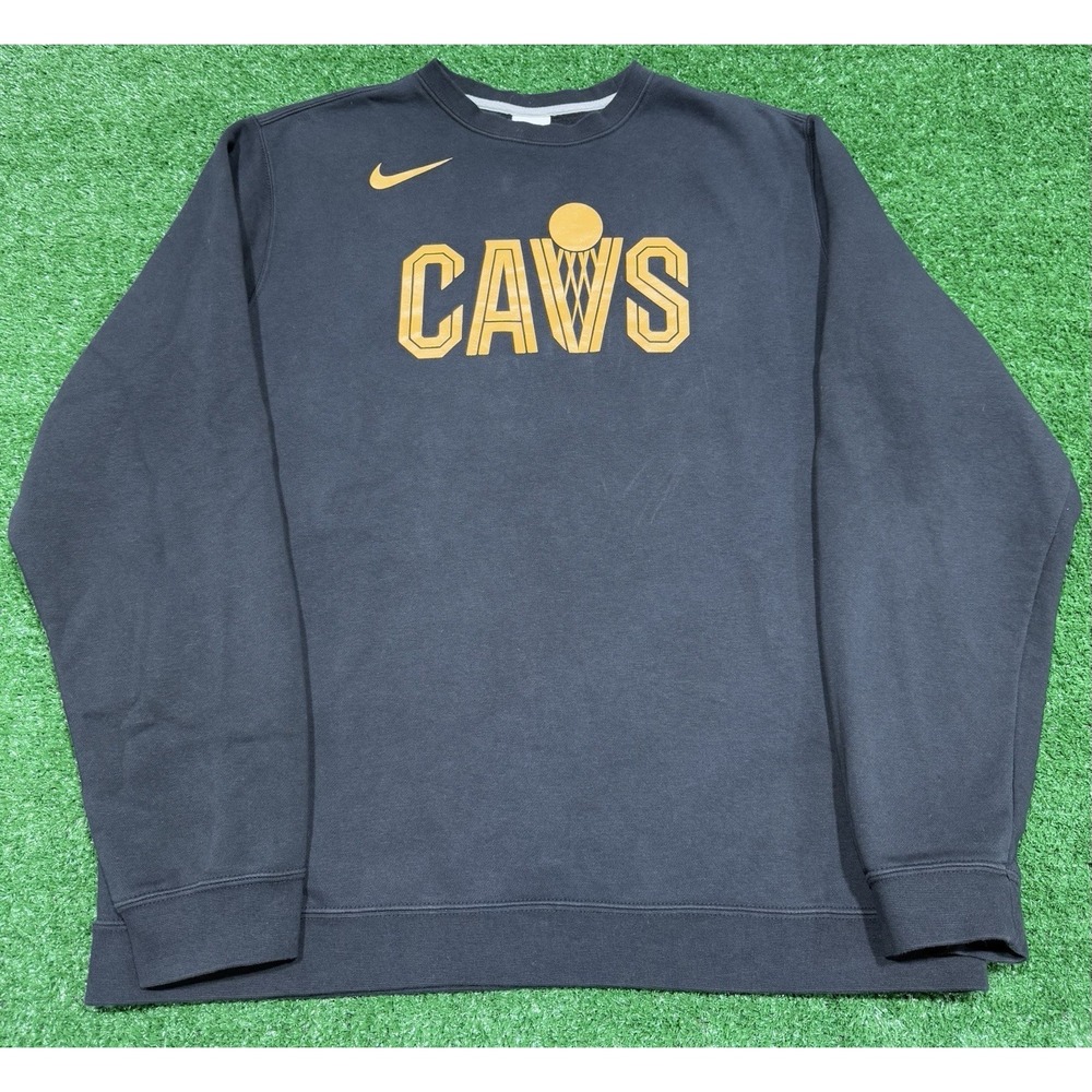 Cleveland Cavaliers Nike Sweatshirt Mens XL NBA Warm Up Crewneck Engineered